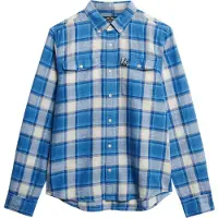 Superdry Camisa De Manga Comprida Merchant Linen Check