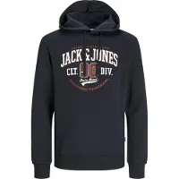Jack & Jones Moletom Com Capuz Logo 2 Plus Size