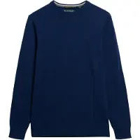 Superdry para homem. M6110691A Camisola Essentials azul-marinho (XXL), Casual, Algodão