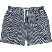 Superdry para homem. M3010231A Fato de banho estampado feito de material marinho reciclado (S), Beachwear, Polister Reciclado, Sustentável