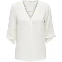 JDY Tops / Blusas JDYDIVYA 3/4 TOP WVN mulheres - Branco - FR 36