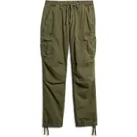 Superdry para mulher. W7011070A Calças cargo de cintura baixa Para verde (30/32), Casual, Algodão