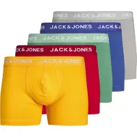 Jack & Jones Boxers Larry Solid Plus Size 5 Unidades