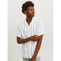 Jack & Jones Camisa De Manga Curta Noto Stripe Resort