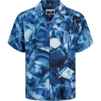 Jack & Jones Camisa De Manga Curta Jeff Digital Aop Resort