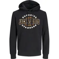 Jack & Jones Moletom Com Capuz Logo 2 Plus Size