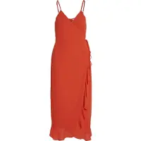 Vila Vestido Midi Sem Mangas Grapilla Singlet