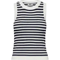 JDY Top de malha 'JDYAYA' navy / branco