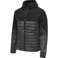 Hummel Casaco deportivo cinzento escuro / preto