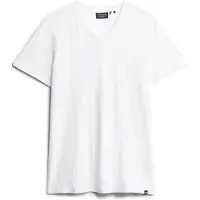Superdry Camiseta De Manga Curta Com Decote Em V Slub
