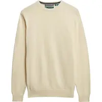 Superdry para homem. M6110691A Camisola Essentials bege (XXL), Casual, Algodão