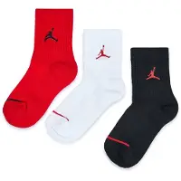 Jordan Meias vermelho / preto / branco