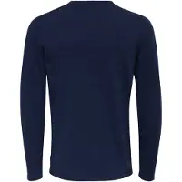 Only & Sons Pullover azul escuro / preto