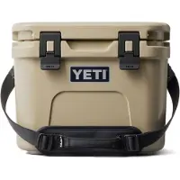 Yeti Roadie 15L Cooler, Tan, saco térmico com alça para o ombro