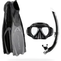 Cressi Conjunto De Snorkel Kit Pluma Perla Pluma Gamma