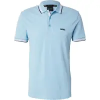 BOSS para homem. 50469055 Polo Essential azul (M), Casual, Algodão, Manga curta