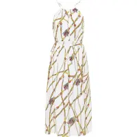Faina Vestido mistura de cores / branco