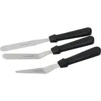 Kitchencraft Conjunto De Espátulas De Pintura Aço Inoxidável 3 Unidades