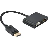 Gembird Adaptador Vga + Hdmi Displayport