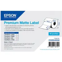 Epson S045532 etiqueta mate premium branca 102x76mm