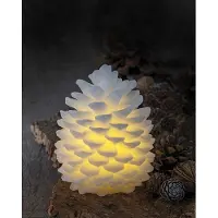 Sirius Vela Clara LED em forma de cone, altura 14 cm