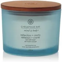 Chesapeake Bay Candle Vela Reflection & Clatiry (três pavios) - 312,0 g