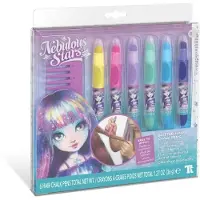 Nebulous Stars Canetas De Giz Para Cabelo Com Purpurina