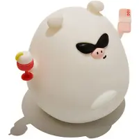 Muitomas Lâmpada Silicone Pig
