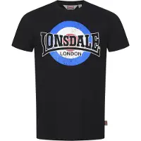 Lonsdale Camisa 'Huyton' azul / vermelho / preto / branco