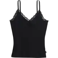 Superdry Camiseta Sem Mangas Essential Lace Trim