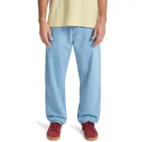 Quiksilver - Calças - Taxer Regular Denim Pant 2001 Stone Wash para Homem - Tamanho L - Azul