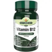 Natures Aid Vitamina B12 - 1000 mcg - sublingual 90 comprimidos