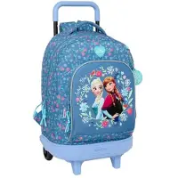 Safta Mochila Com Rodas Frozen 33l 33x45x22cm