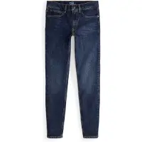 Ralph Lauren para mulher. 211971208001 Jeans Super Slim Fit de cintura média azul (30/30), Casual, Algodão, Denim