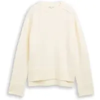 Tom Tailor Pullover branco lã