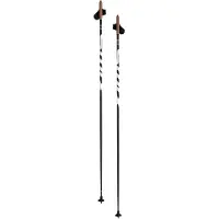 Swix - Bastões ski nórdico - Q3 Pole Black para Unissexo - Tamanho 155 cm - Preto