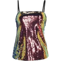 Faina Top mistura de cores
