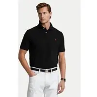 Ralph Lauren para homem. 710783656020 Pólo preto básico (M), Casual, Algodão, Manga curta