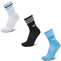 Adidas Meias de Cano Médio – 3 pares