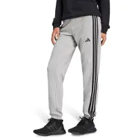 Adidas Calças de desporto 'Essentials' cinzento claro / preto