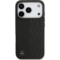 Mercedes Capa De Telefone Leather Laurel Leaves Magsafe Iphone 17 Pro