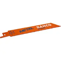 Bahco Sandflex Conjunto De Lâminas De Sabre Bimetálicas Para Corte De Metais 14 Dpp 300 Mm 100 Unidades