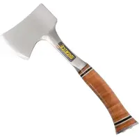 Estwing Sportsman's axe E24A cabo de couro, com bainha de nylon
