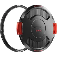 FreeWell Anel De Base Com Tampa Para Filtro De Câmera Dslr/dslm Real Locking Vnd 82 Mm