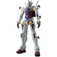 Bandai Figura Mobile Suit Gquuuuuux Genkai Toppa Branca Gundam 28 Cm