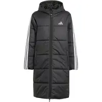 Adidas Casaco deportivo 'LONG' preto / branco