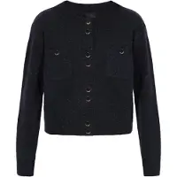 Dreimaster Klassik Casaco de malha navy