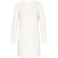 Dreimaster Klassik Vestido de malha offwhite