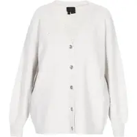 Dreimaster Klassik Casaco de malha offwhite