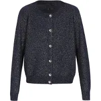 Dreimaster Klassik Casaco de malha navy